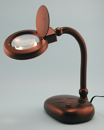 A good magnifier with a light really helps you see what you're working on.