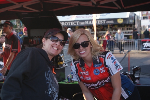 Brenda and Courtney Force